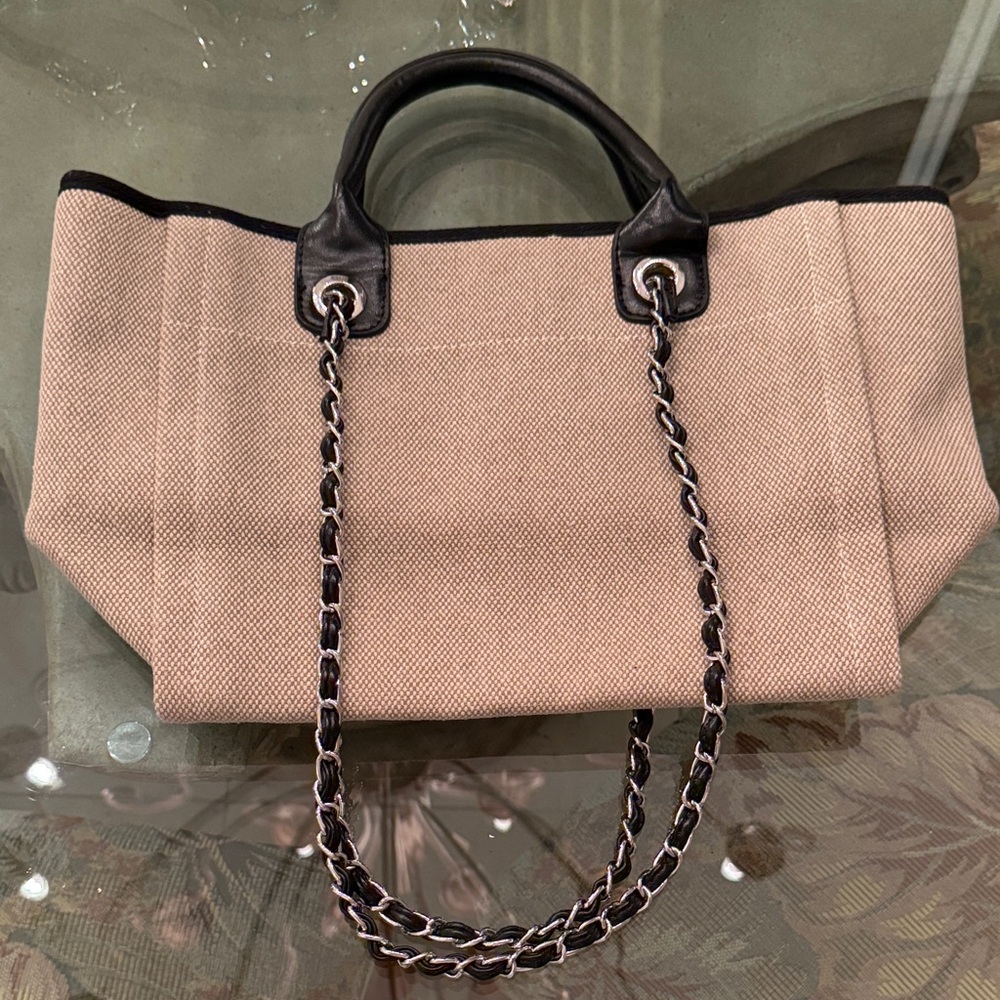 Chic Tan and Black Women's Tote Bag